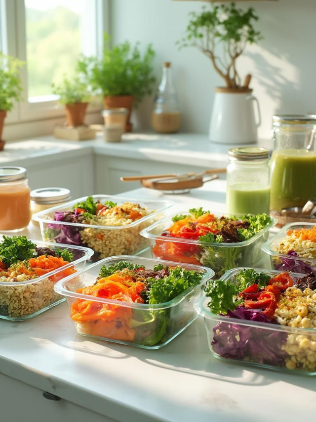Vegan Meal Prep Ideas: Easy, Healthy Meals for the Week