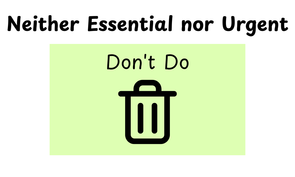 Time Management Matrix
