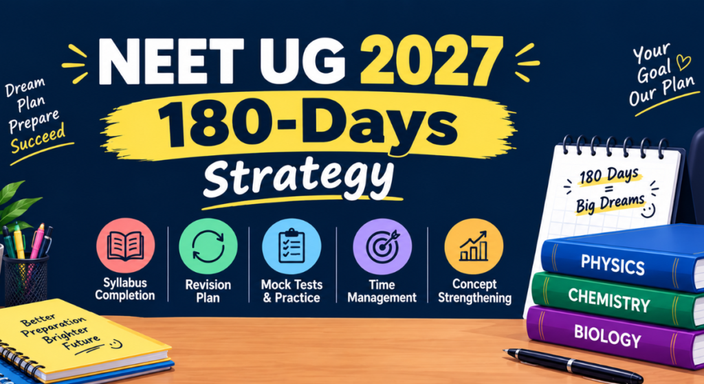 NEET UG 2027 180-Days Strategy