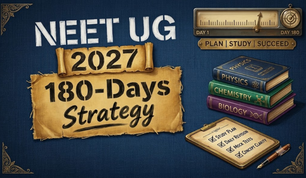 NEET UG 2027 180-Days Strategy
