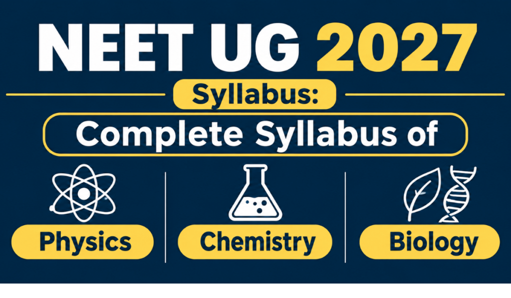 NEET UG 2027 Syllabus