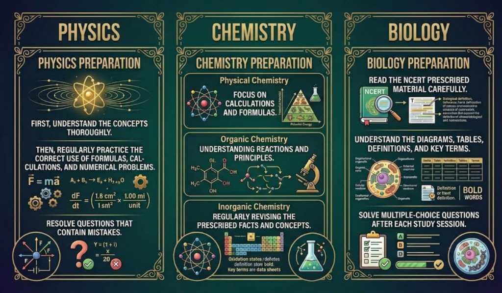 NEET UG 2027 Syllabus: 10-10 Important Chapters of Physics, Chemistry, and Biology