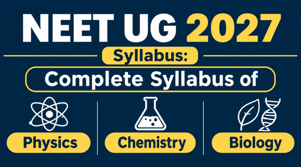 NEET UG 2027 Syllabus