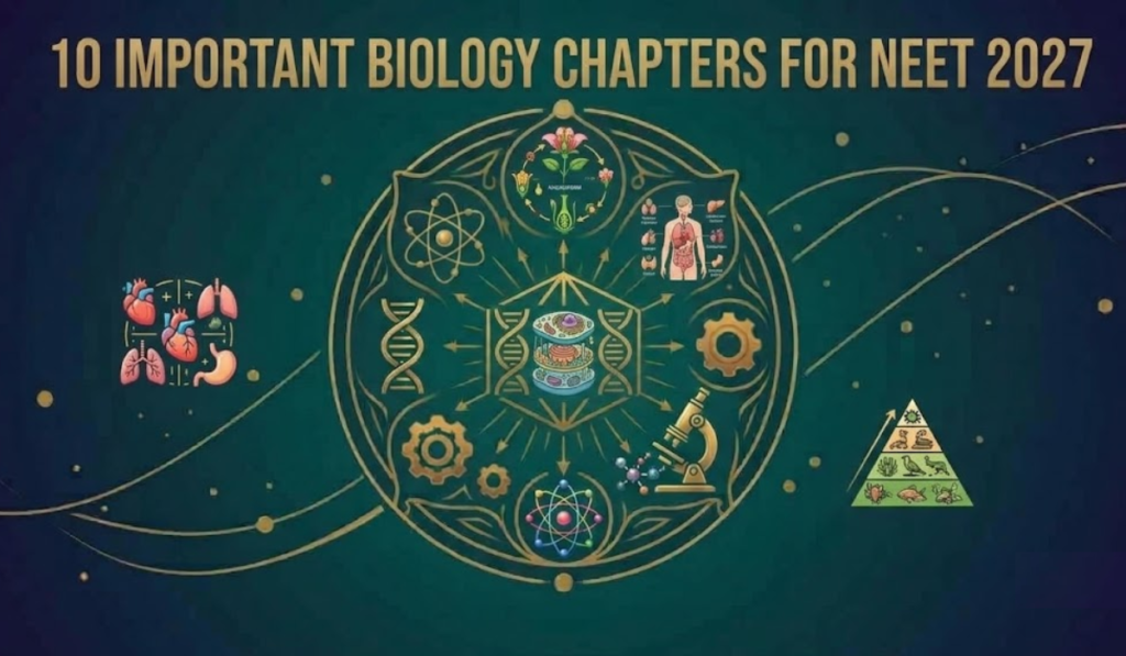 NEET UG 2027 Syllabus: Physics, Chemistry और Biology के 10-10 महत्वपूर्ण Chapters