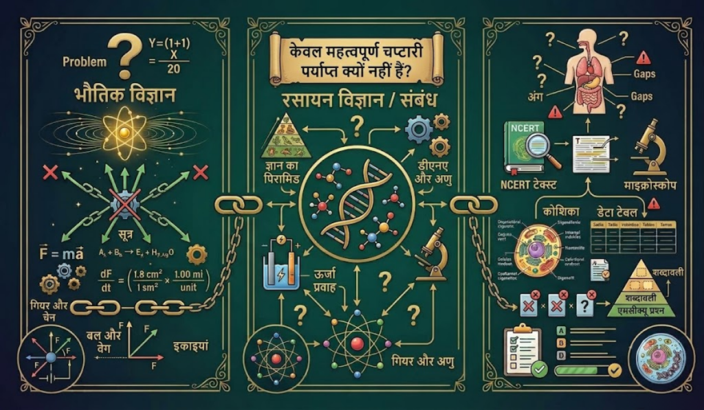 NEET UG 2027 Syllabus: Physics, Chemistry और Biology के 10-10 महत्वपूर्ण Chapters